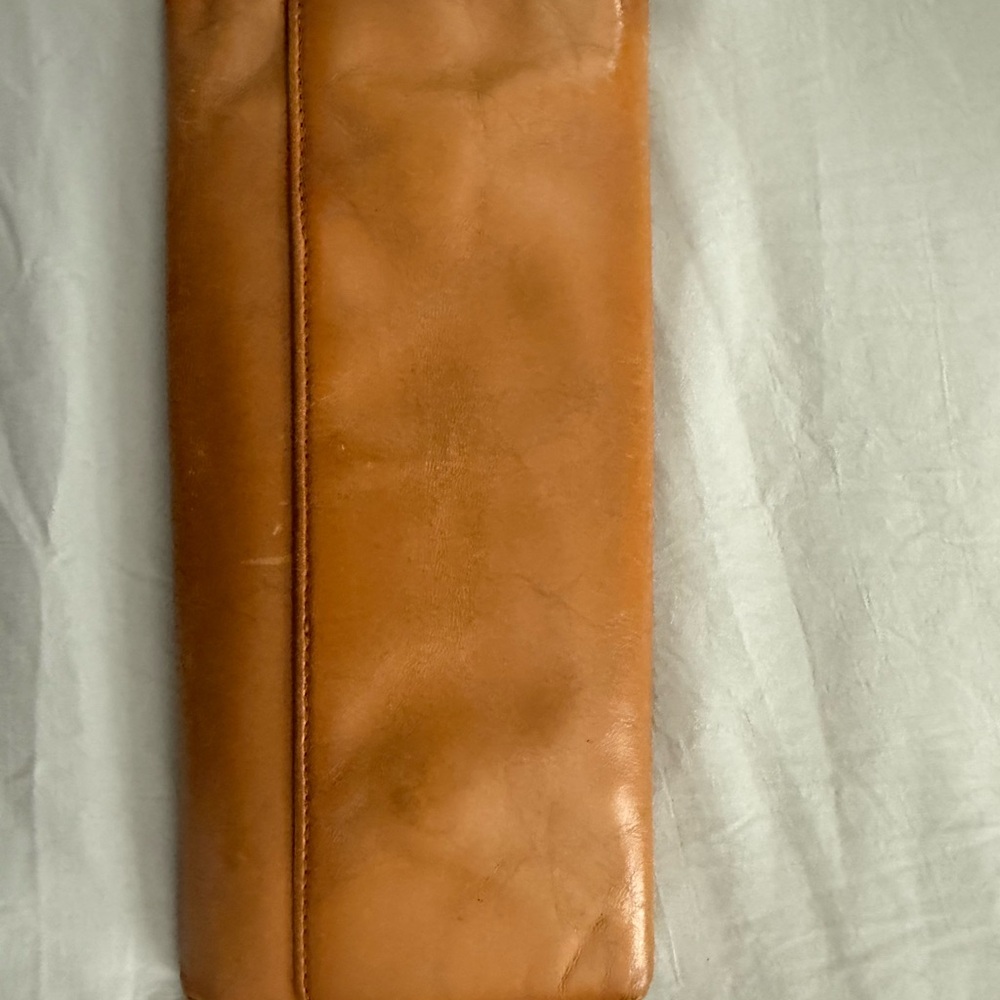 HOBO Caramel Leather wallet